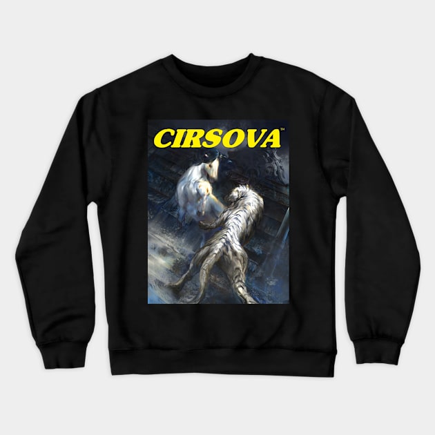 Tiger, Tiger Crewneck Sweatshirt by cirsova